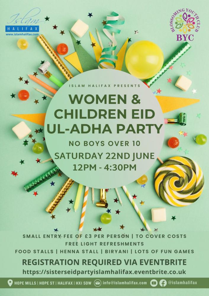 WOMEN AND CHILDREN EID PARTY