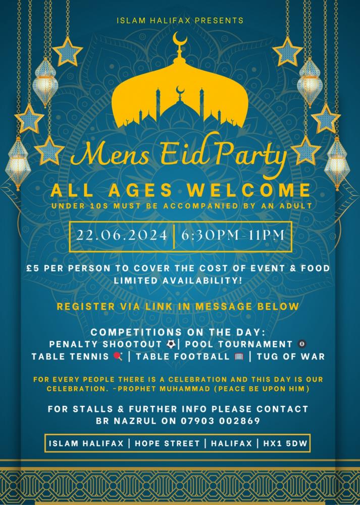 MENS EID PARTY