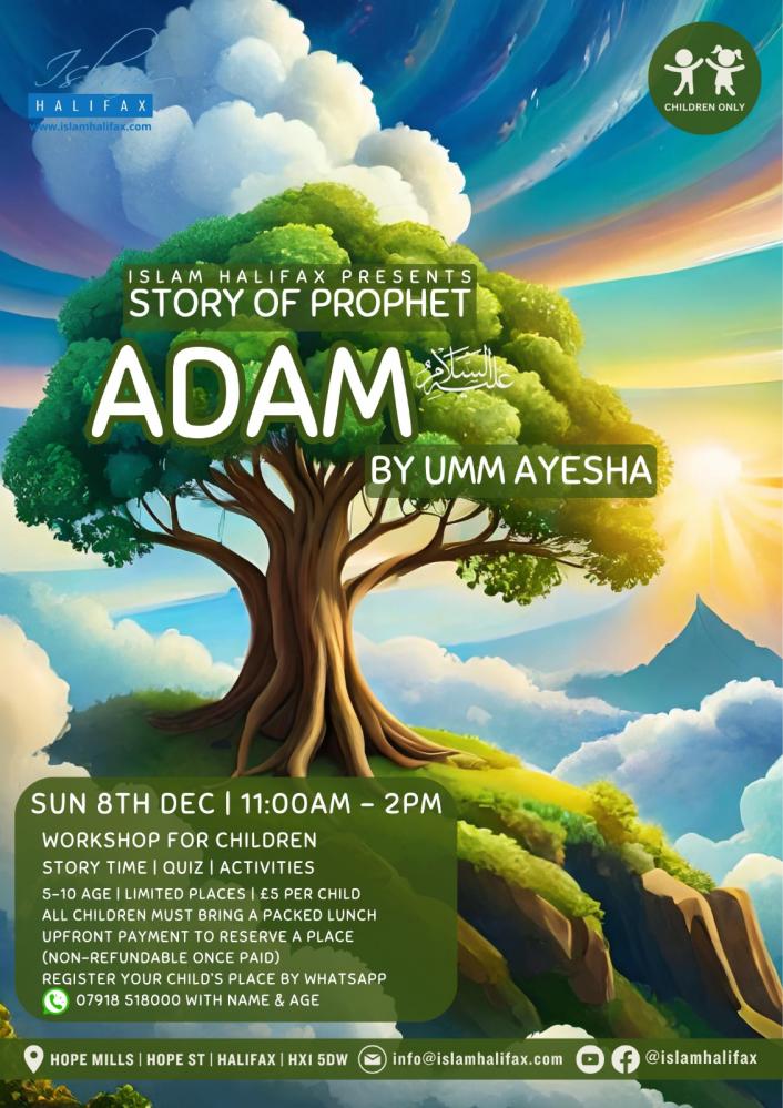 PROPHET ADAM AS WORKSHOP 