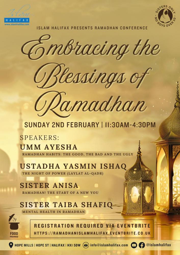 Sisters Conference - Ramadhan 